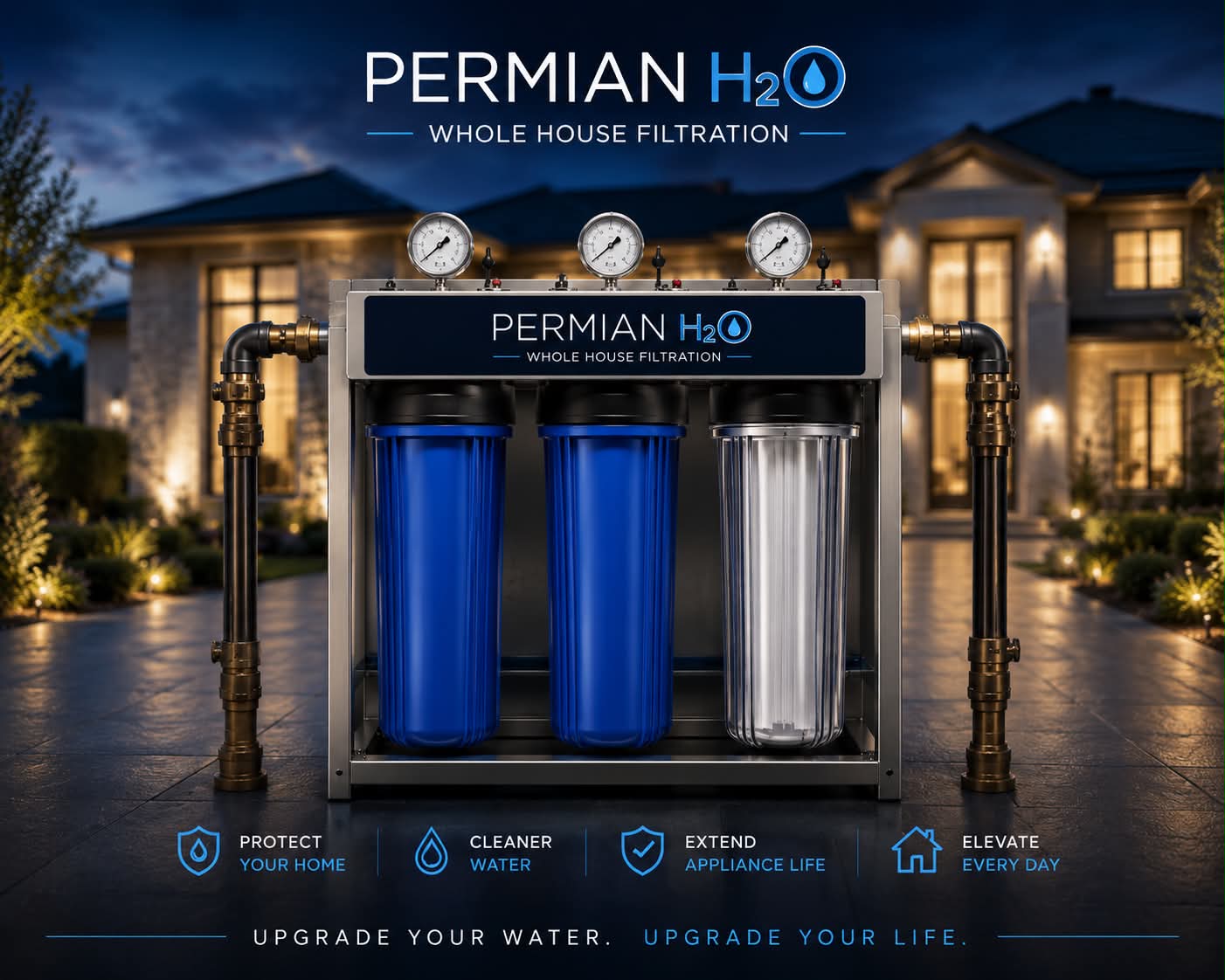 Whole-Home Water Filtration System